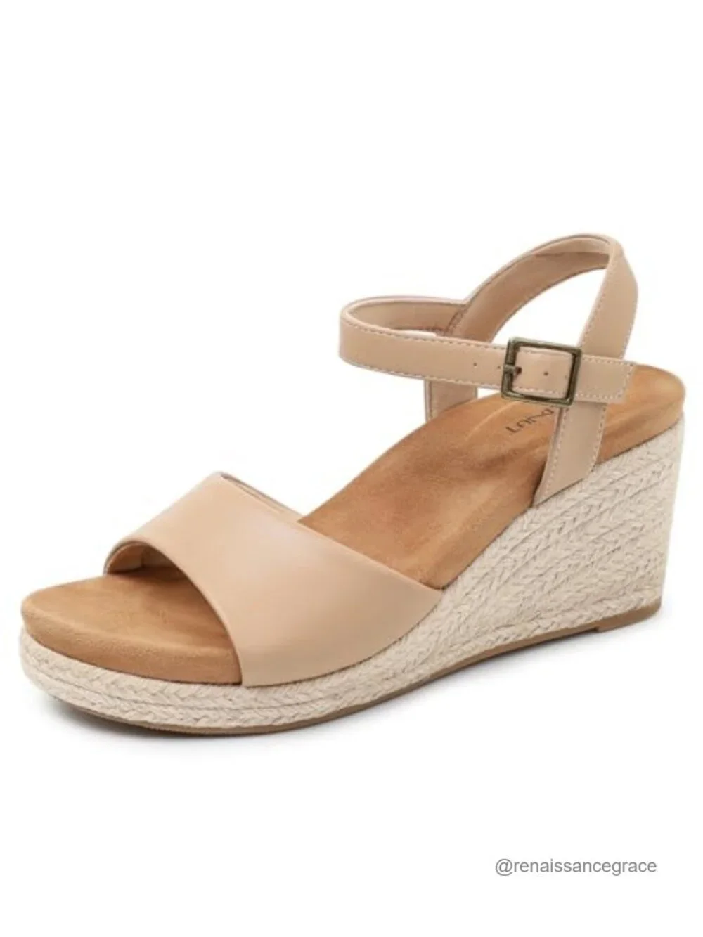 Women's Platform Wedge Espadrille Sandals Orthopedic Comfort Summer